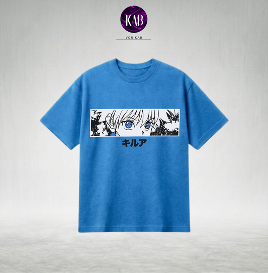 Killua Zoldyck "Lightning Palm" Oversized Tee