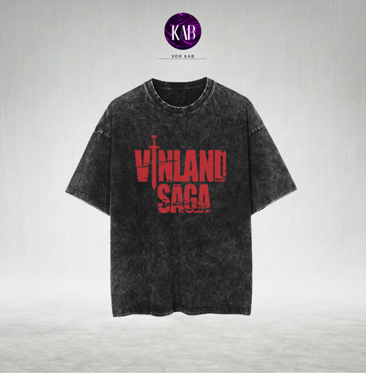 Vinland Saga: Thorfinn Rage Acid Wash T-Shirt