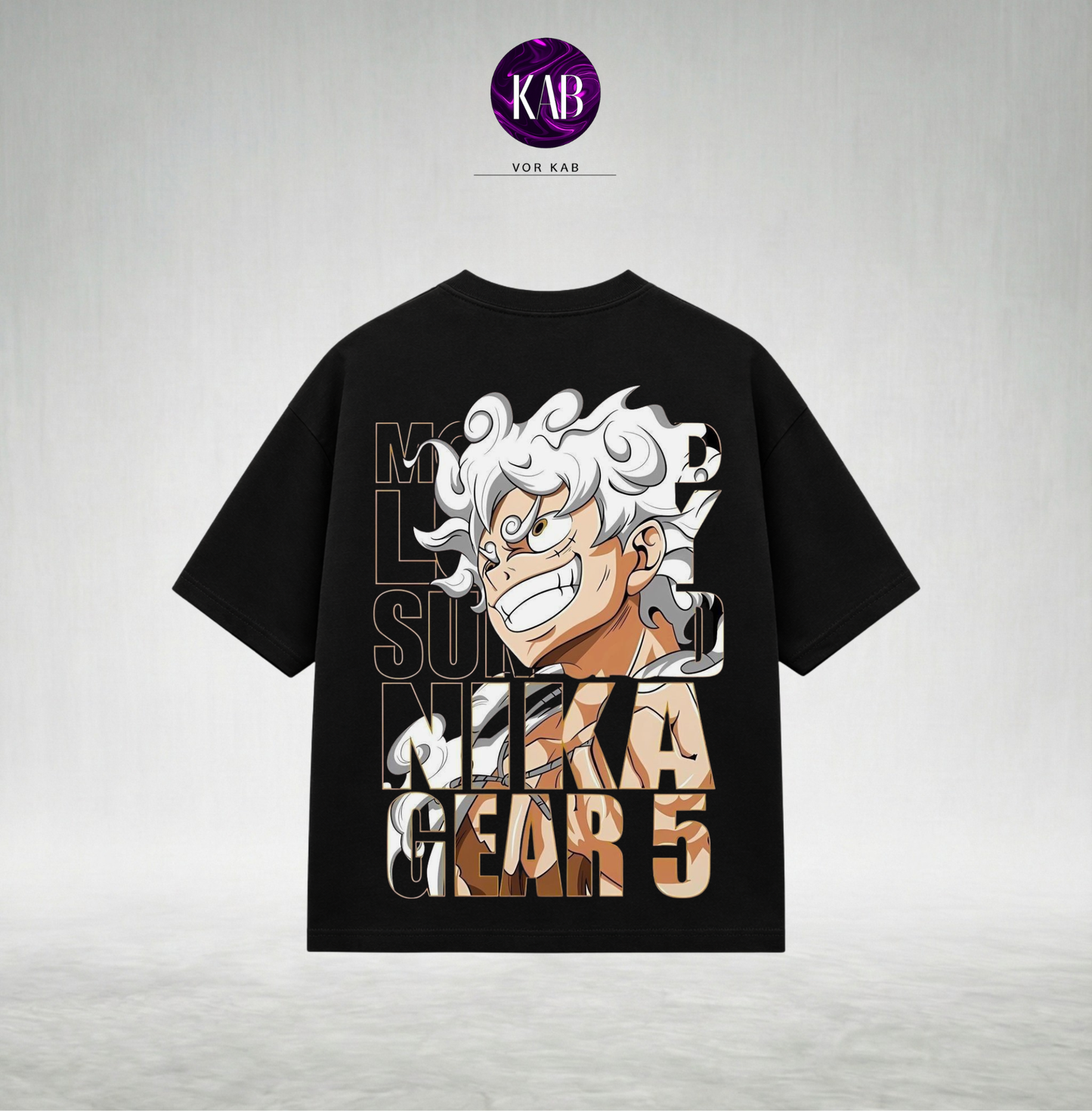 One Piece Luffy Gear 5 Oversized T-Shirt