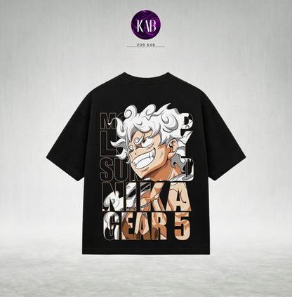 One Piece Luffy Gear 5 Oversized T-Shirt