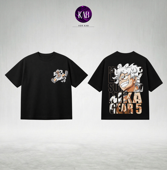 One Piece Luffy Gear 5 Oversized T-Shirt