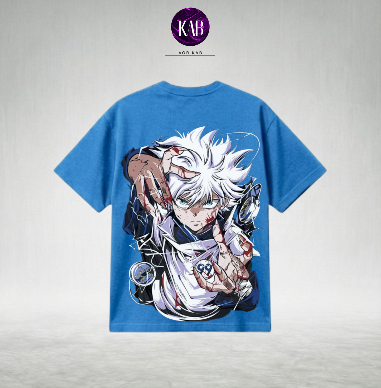 Killua Zoldyck "Lightning Palm" Oversized Tee