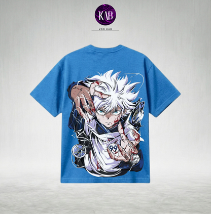 Killua Zoldyck "Lightning Palm" Oversized Tee