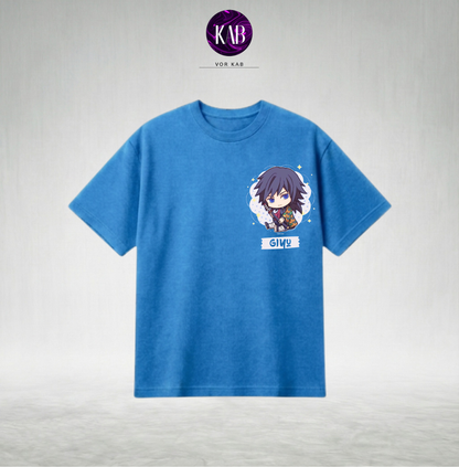 Giyu Tomioka "Water Hashira" Oversized Tee