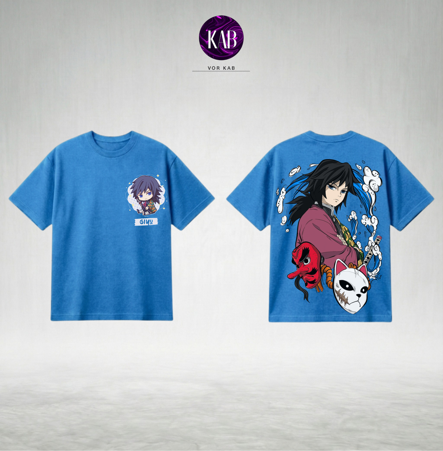 Giyu Tomioka "Water Hashira" Oversized Tee