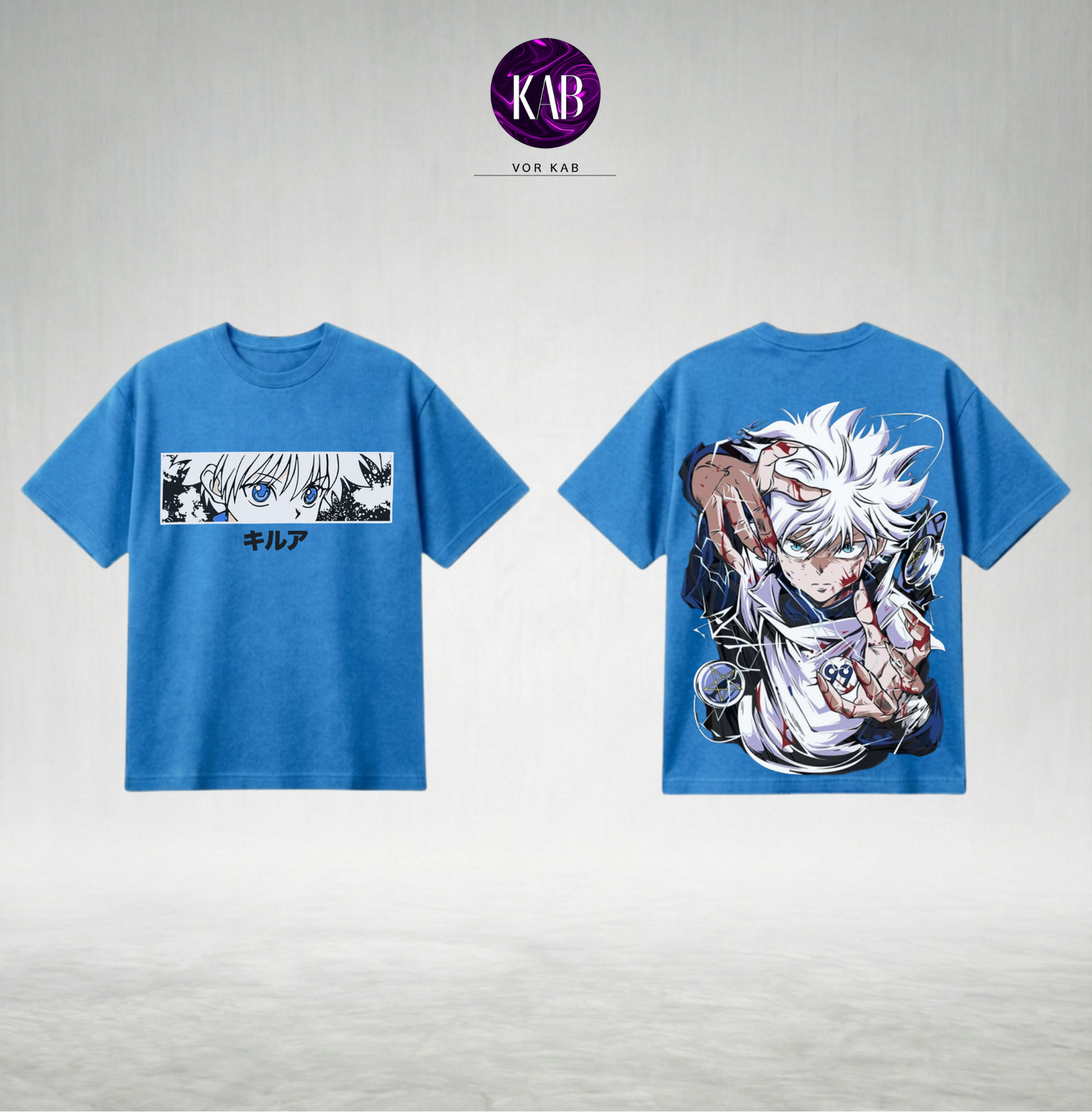 Killua Zoldyck "Lightning Palm" Oversized Tee