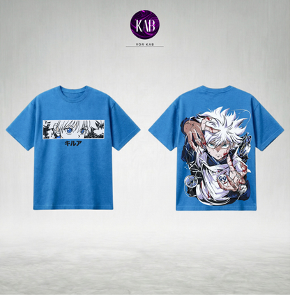 Killua Zoldyck "Lightning Palm" Oversized Tee