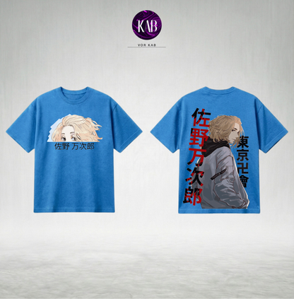 Mikey: Manjiro Sano "Unrivaled Leader" Oversized Tee