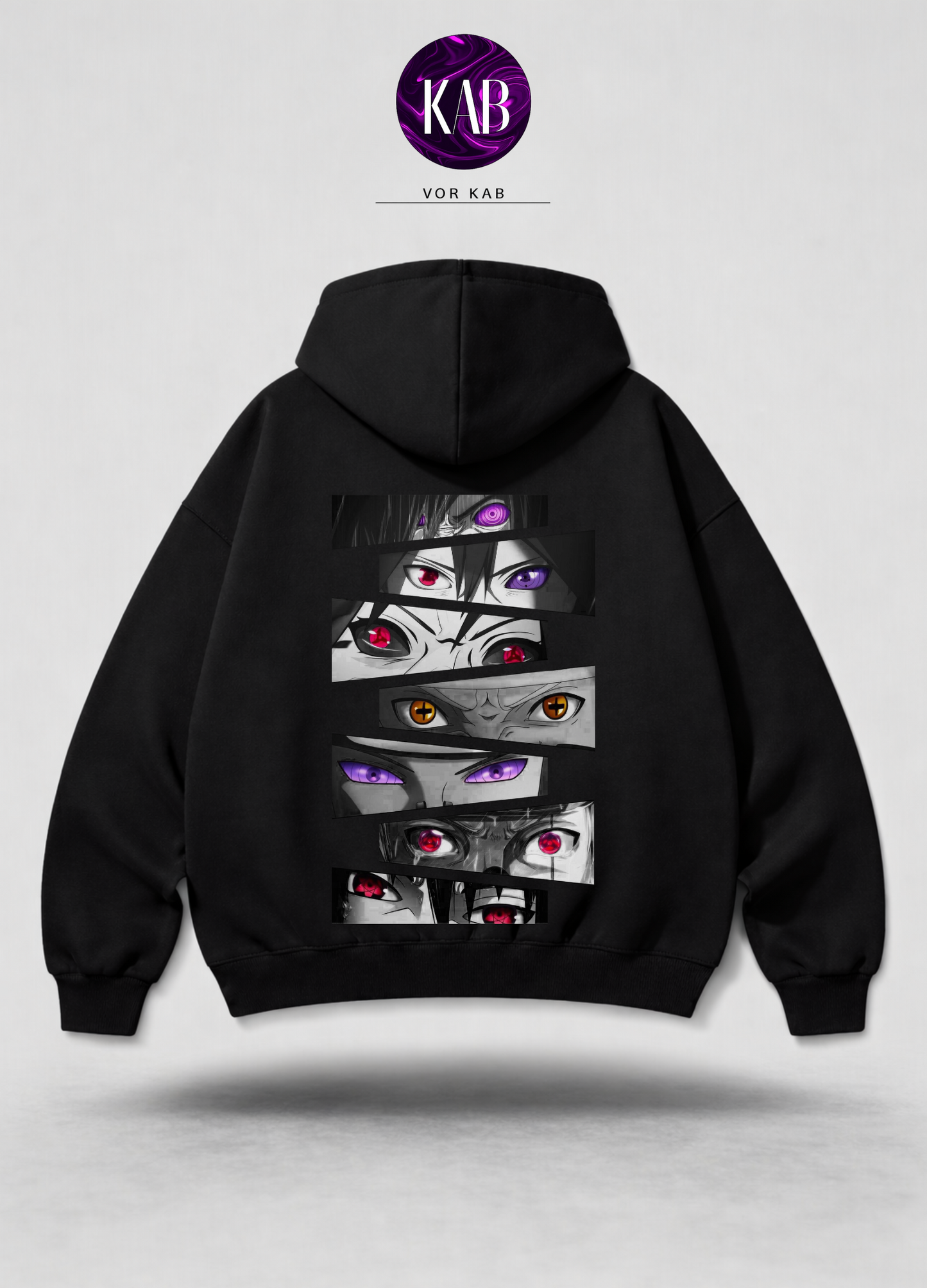 Uchiha's & Naruto Eyes Hoodie