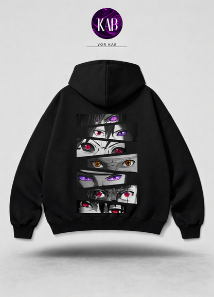 Uchiha's & Naruto Eyes Hoodie