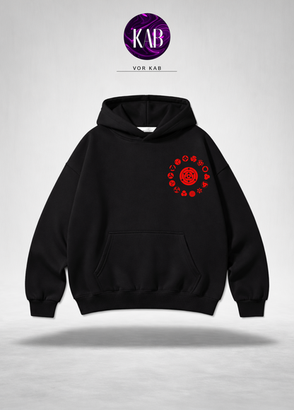 Uchiha's & Naruto Eyes Hoodie