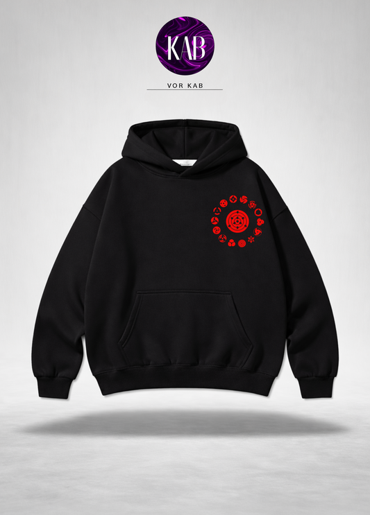 Uchiha's & Naruto Eyes Hoodie