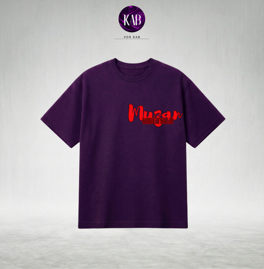 Muzan Kibutsuji Demon King Purple T-shirt