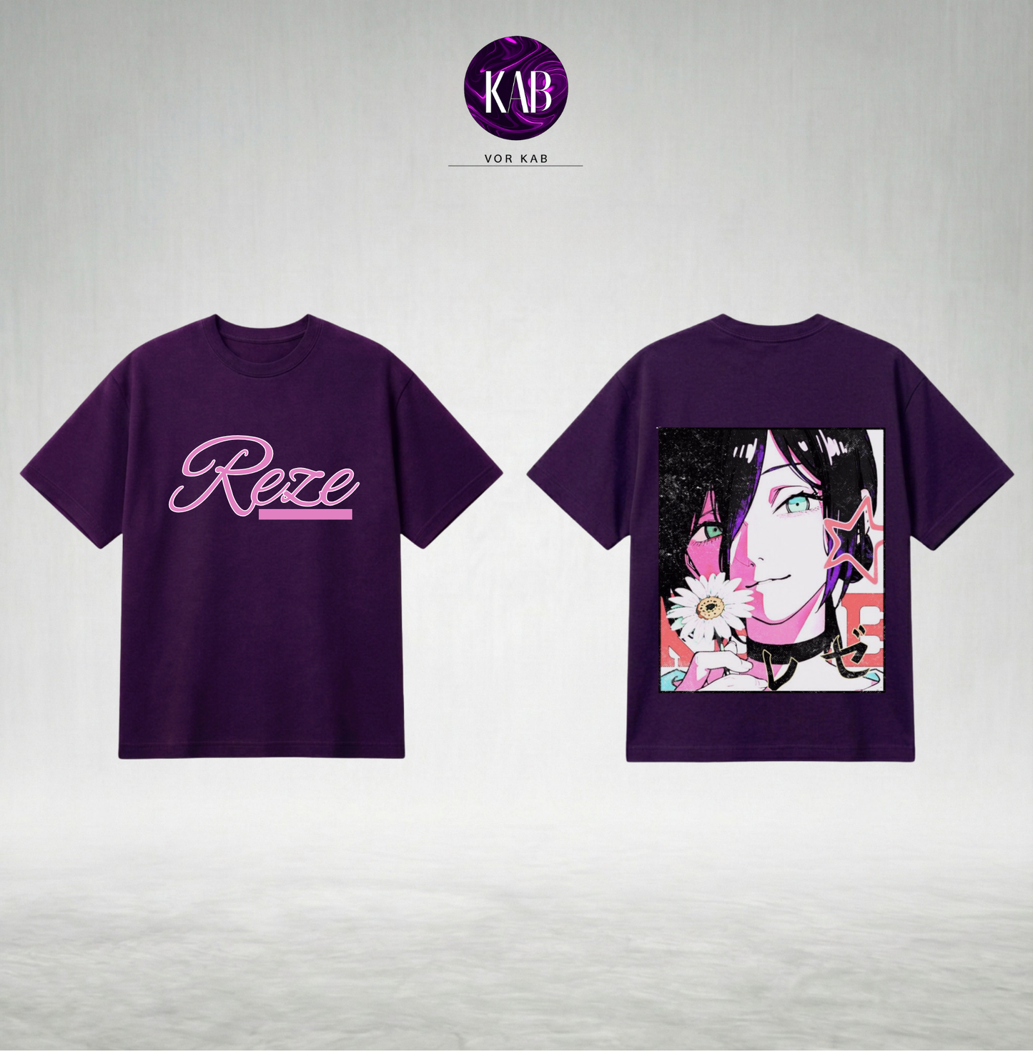 Reze: The Bomb Girl Purple Edition T-shirt