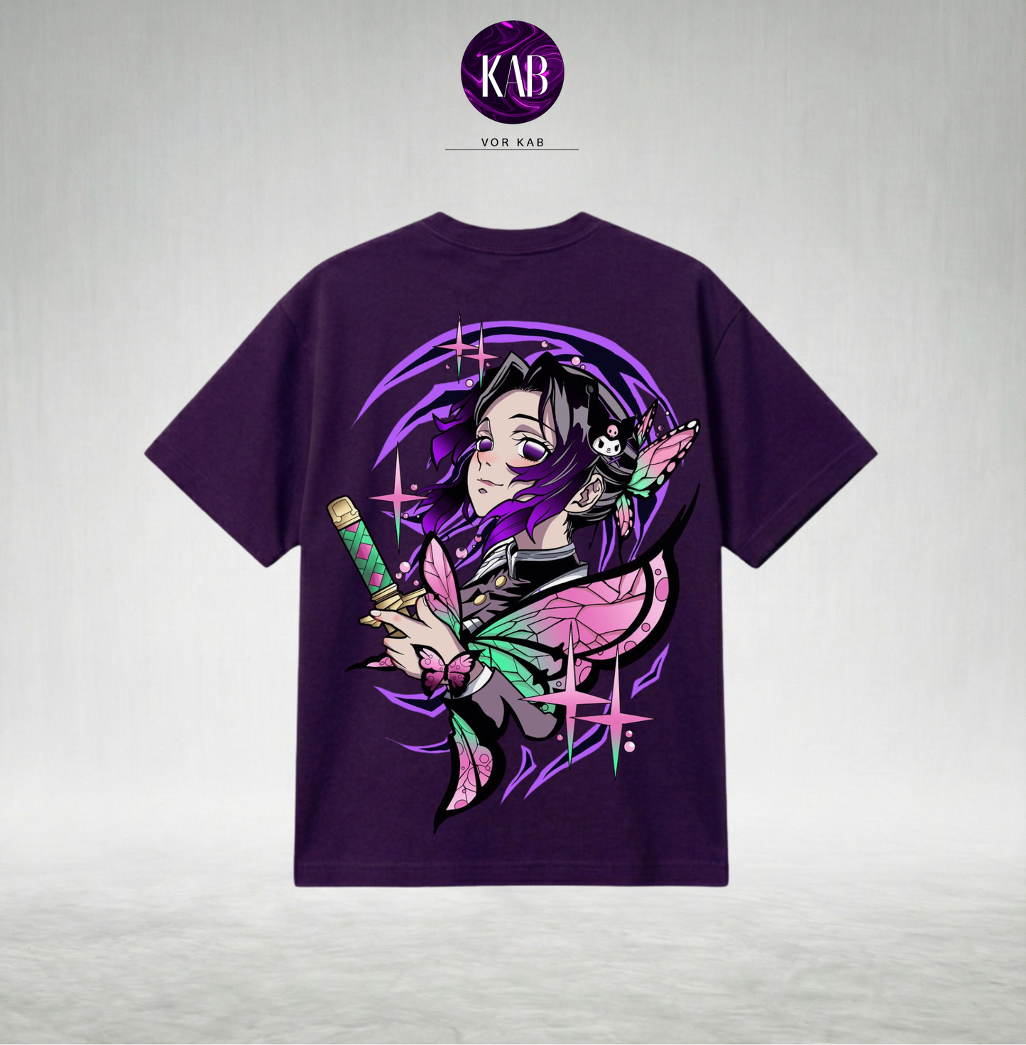 Shinobu Kocho Insect Hashira Purple T-shirt