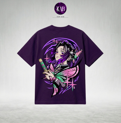 Shinobu Kocho Insect Hashira Purple T-shirt