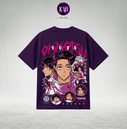 Yuta Okkotsu Cursed King Purple T-shirt