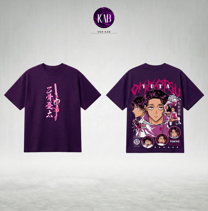 Yuta Okkotsu Cursed King Purple T-shirt