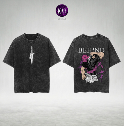 Toji "Behind" Acid Wash Tee