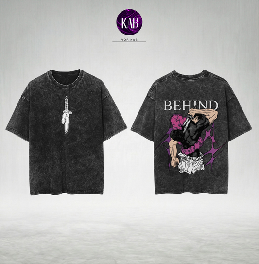 Toji "Behind" Acid Wash Tee