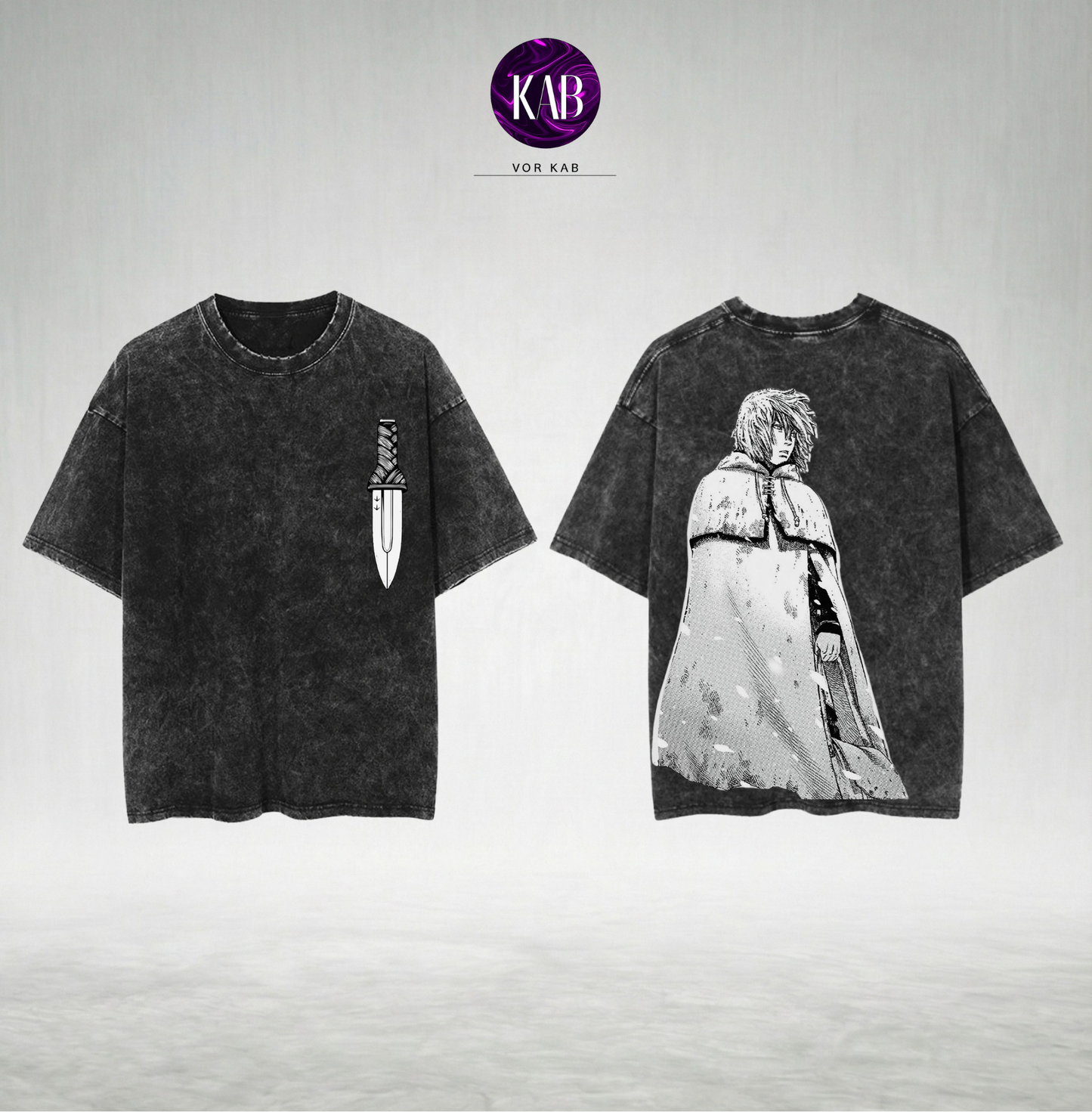 Vinland Saga: Lost Path Thorfinn Acid Wash T-Shirt