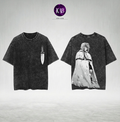 Vinland Saga: Lost Path Thorfinn Acid Wash T-Shirt