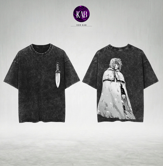 Vinland Saga: Lost Path Thorfinn Acid Wash T-Shirt