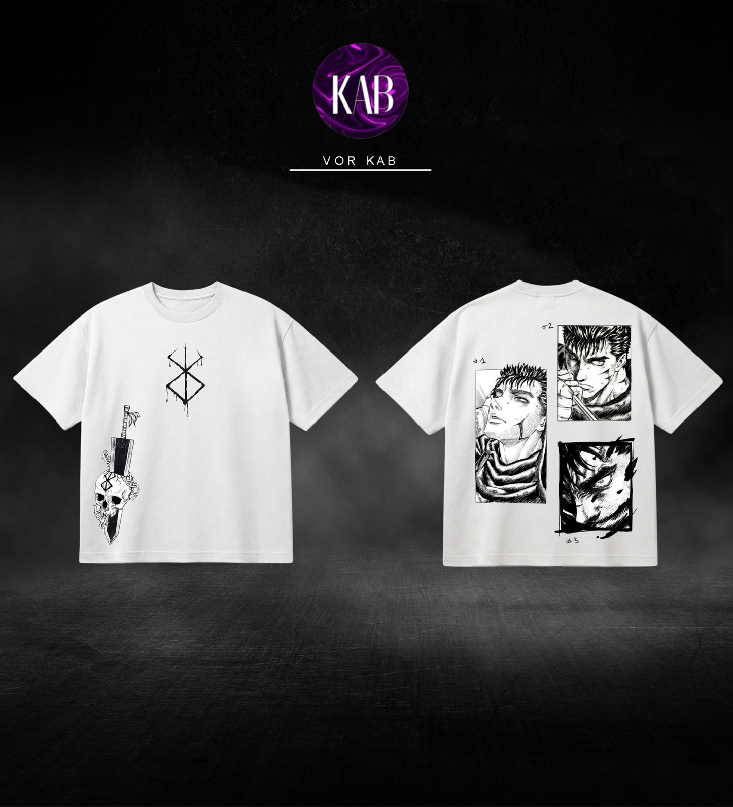 Berserk Guts Oversized T-Shirt