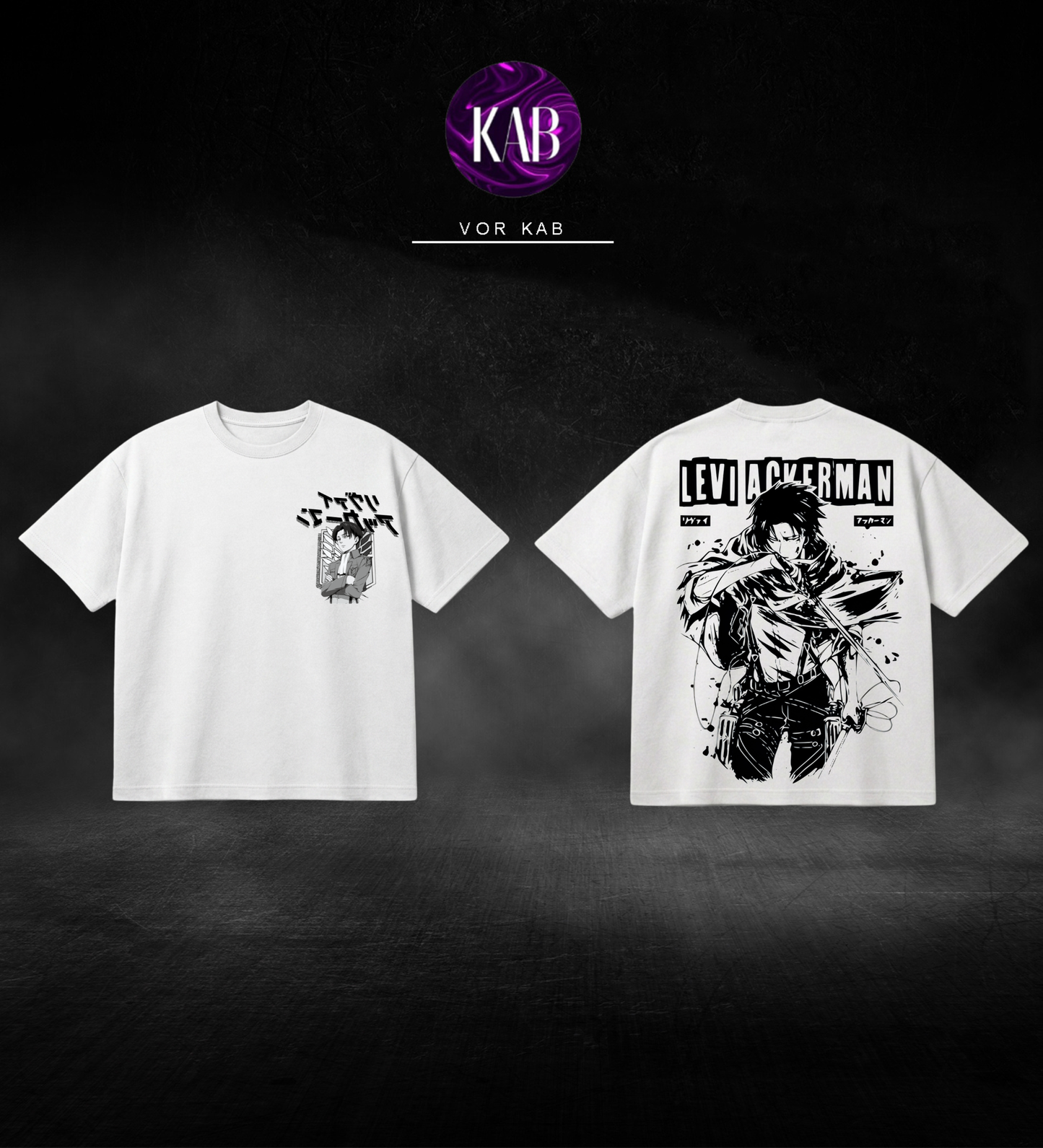 Attack on Titan Levi Manga T-Shirt